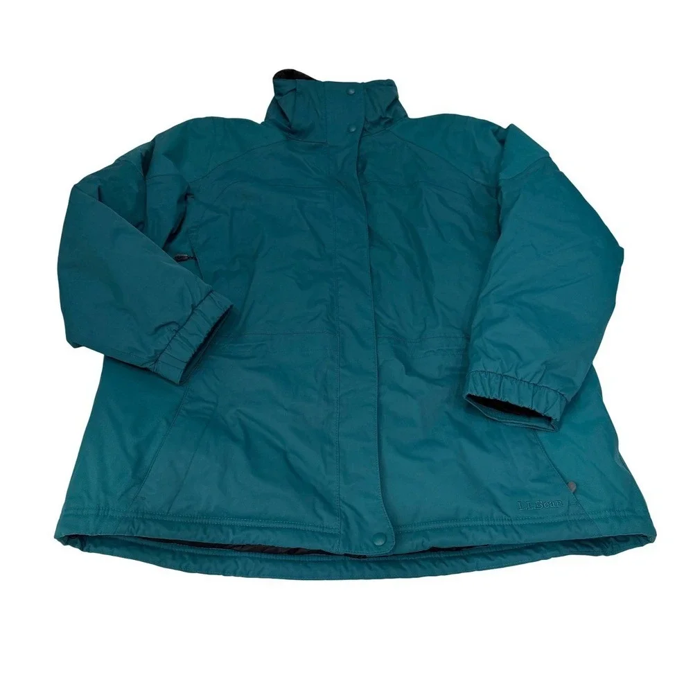 L.L. Bean Women's Primaloft Insulated Ski Snowboard Jacket Waterproof Size 1X